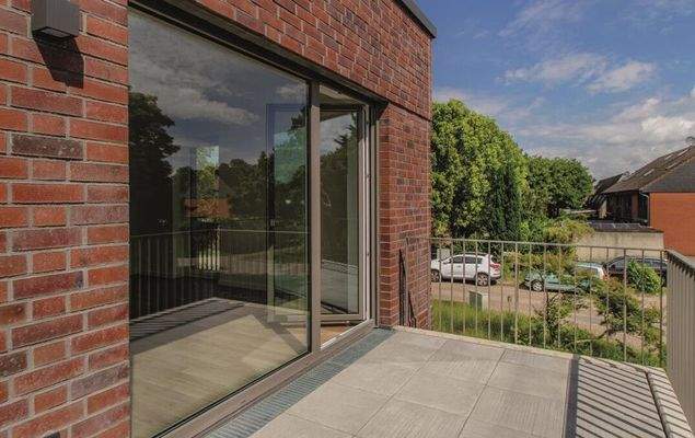 Balkon in Süd-Ausrichtung