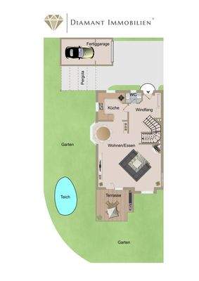 Grundriss Erdgeschoss