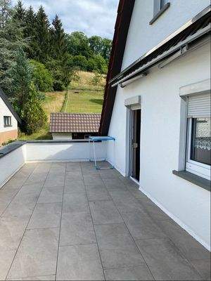 Dachterrasse mit Markise