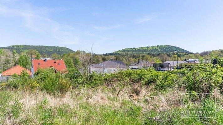 Blick auf den Bauplatz_BP_Ruppertsweiler_Am Ruppertstein 10