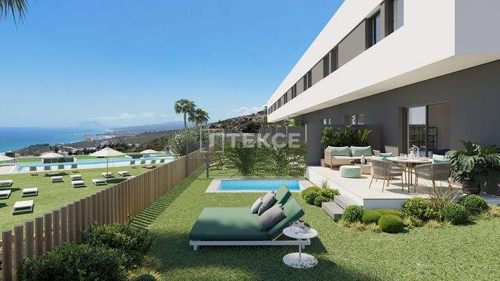 Luxurious Sea View Houses in a Project in Manilva Malaga