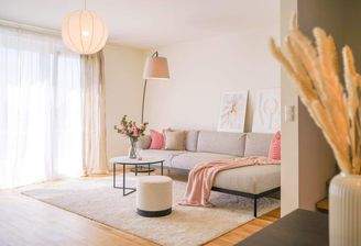 Wohnzimmer-Wohnbeispiel