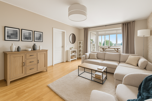 Wohnzimmer Visualisierung