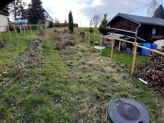 Zufahrtsbreite zum Grundstück