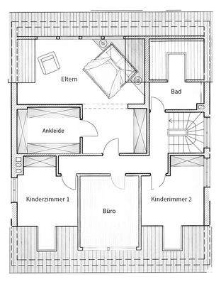 Grundriss Obergeschoss