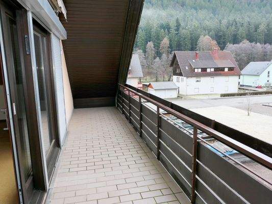 Balkon im DG mit toller Aussicht