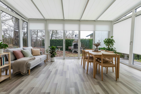 EFH Bogen Visualisierung Wintergarten 