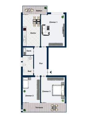 3. Obergeschoss Wohnung 10