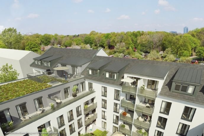 Stilvolle Gartenwohnung mit 3 Zimmern in Top Citylage am Westpark