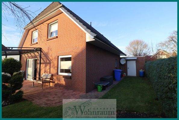 Zugang von der Garage in den Garten