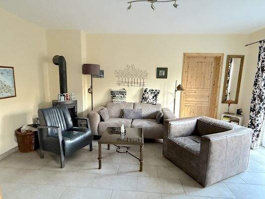 Wohnen mit Kamin Haus 1