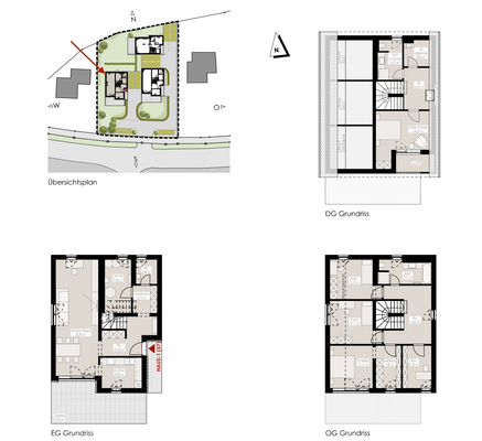  Grundrisse - DG offene Galerie