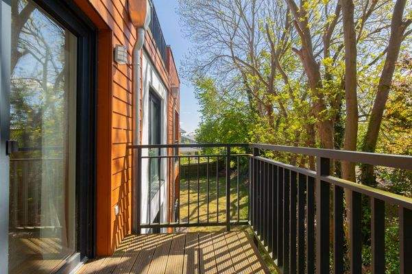 Balkon aus dem Schlafzimmer 