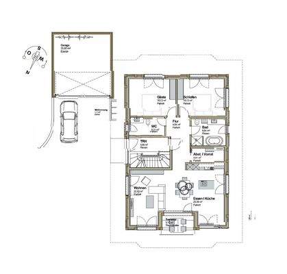 Grundriss Erdgeschoss