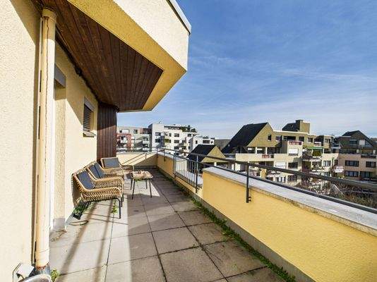 Terrasse Längsseite