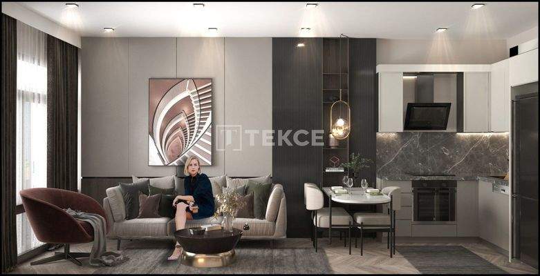 Investment Apartments with Sea and Nature Views in Mersin