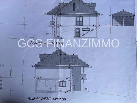 Ansicht Ost-West