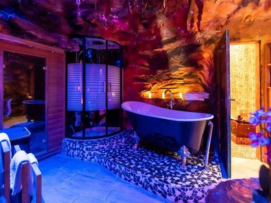 Badezimmer Apartment 2