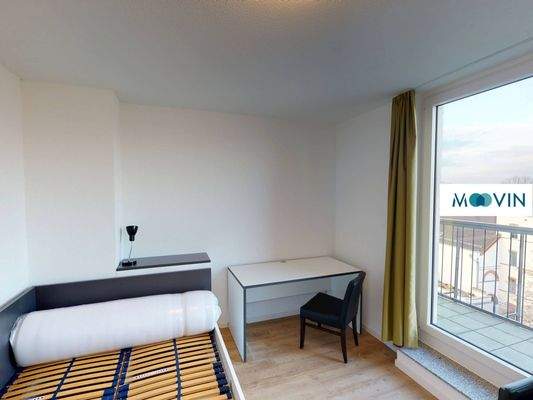 Ansicht II: Wohn- und Schlafbereich