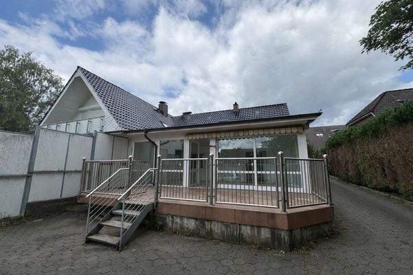 Rückansicht Terrasse