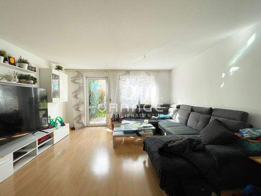 Blick von der Küche Richtung Garten