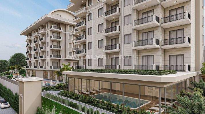 Apartments Within Walking Distance to the Beach in Alanya Konaklı