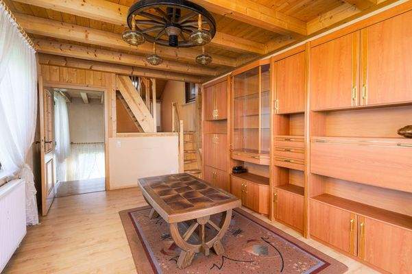 Anbau Zimmer mit Aufgang