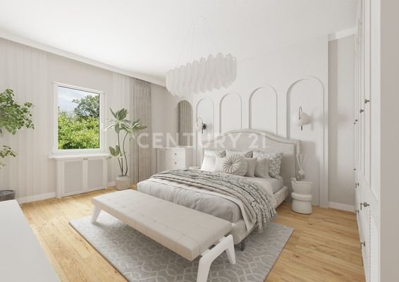 Schlafzimmer visualisiert