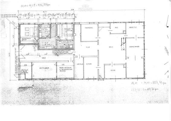 Grundriss Bauernhaus