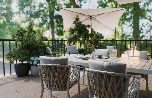 und immer der Blick ins Grüne