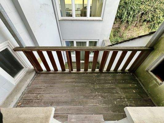 Balkon am Dienstraum (Raum 13)