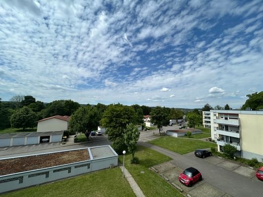 Aussicht vom West-Balkon