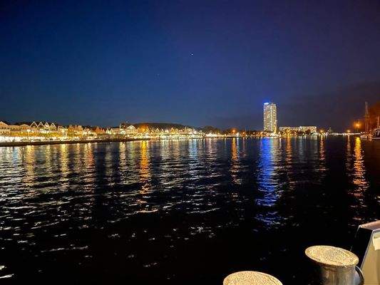 Travemünde bei Nacht