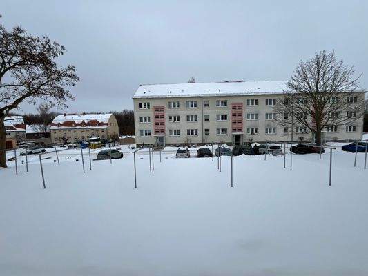 Blick vom Wohnzimmer