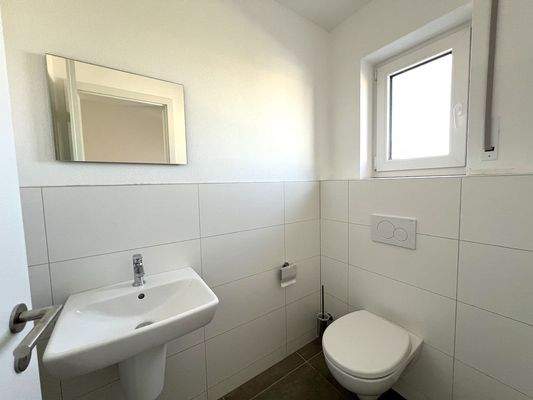 Gäste-WC im Erdgeschoss