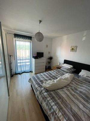 Schlafzimmer im OG des Neubaues