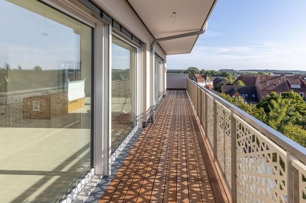 Dachterrasse Westen