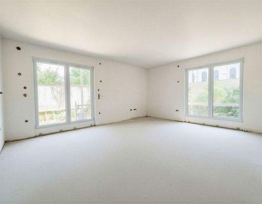 Wohn-/Esszimmer l Aktueller Baufortschritt l KI-optimiert