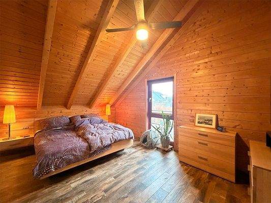 Schlafbereich im Haupthaus