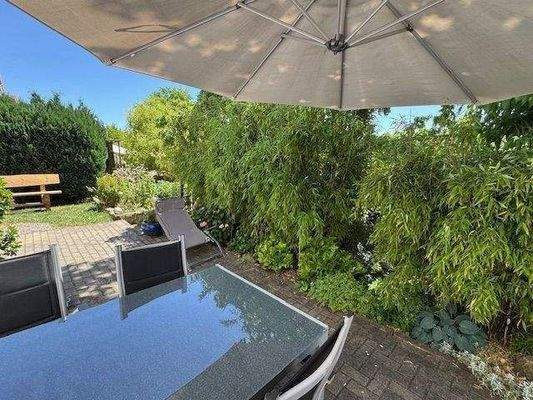 Terrasse vorm Souterrain