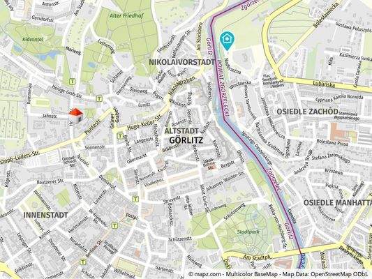 Geolyzer Kartenausschnitt