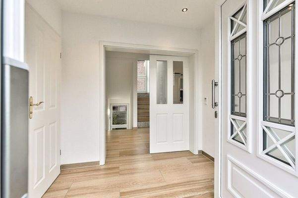 Blick vom Eingang ins Haus