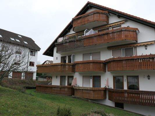 Hausansicht Rückansicht