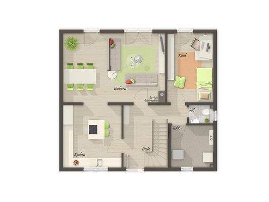 Grundriss-Erdgeschoss-Edition-Clever-138-5-Zimmer.