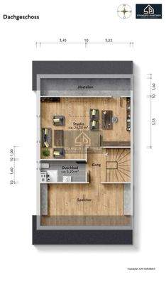 Grundriss Dachgeschoss