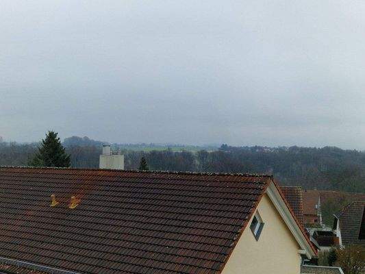 Blick vom Balkon
