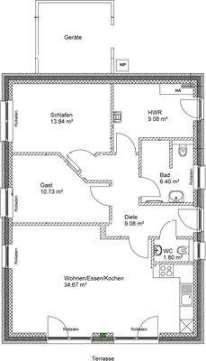 Grundriss Erdgeschoss