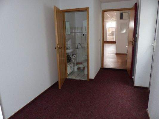 Gewerbeeinheit vor Vermeitung