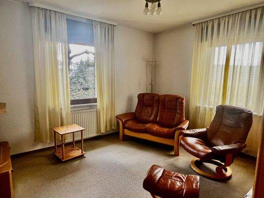 Das helle Wohnzimmer