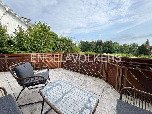 Balkon mit Südausrichtung